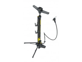 Насос стационарные Topeak Transformer XX + стойка, с / маном. 11bar / макс., Сталь, клап.SmartHead, 2,5кг, черн., Же