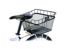 Корзина на багажной Topeak MTX Basket Rear 23.44л, мет.ситка, з / фикс.6, 1530г