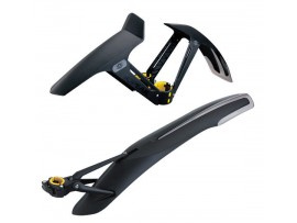 Крыло защитное. Topeak DeFender XC1 / XC11 пер. + Задн. МТБ, 550г / кпл