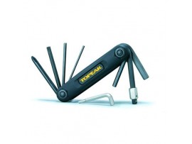 Ключ складной Topeak X-Tool, 10 функц., 115г, черный.  2015